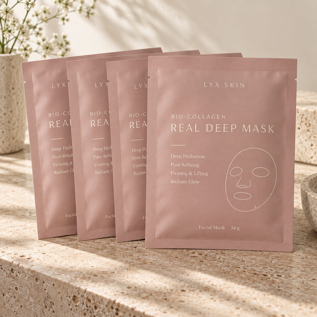 Premium kollagenmasker – 4 stk